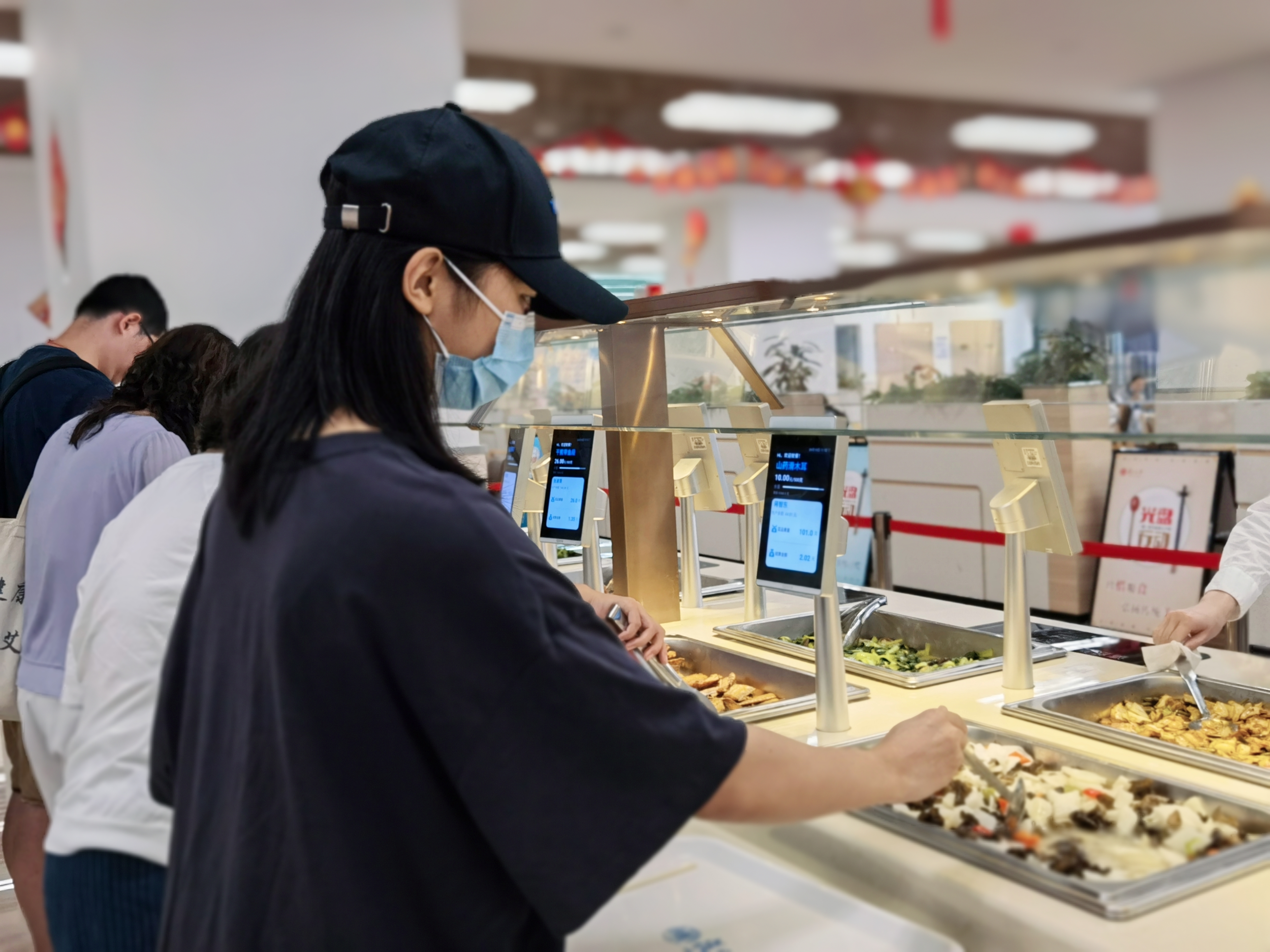 光盘行动 | AG超玩会电竞俱乐部自助称重计量智慧餐厅解决方案正式亮相复旦大学！(图3)